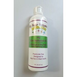 NWT My Hair Helpers‎ Natural Lice Removal Oil 8oz